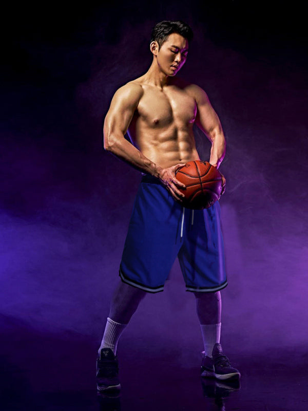 Leisure Sports Shorts Men'S Speed Outdoor Fitness Basketball Men'S Quarter Shorts.