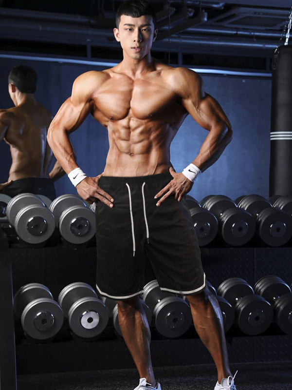 Leisure Sports Shorts Men'S Speed Outdoor Fitness Basketball Men'S Quarter Shorts.
