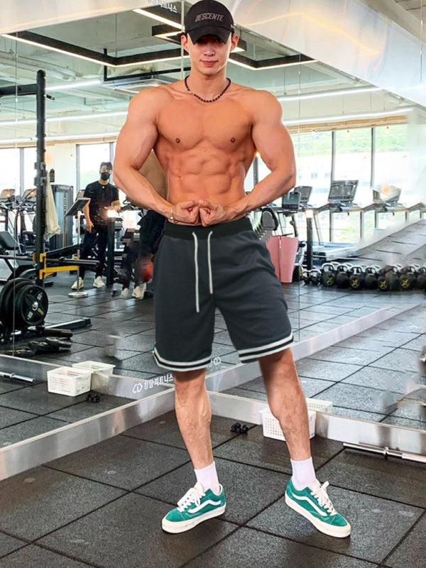 Leisure Sports Shorts Men'S Speed Outdoor Fitness Basketball Men'S Quarter Shorts.