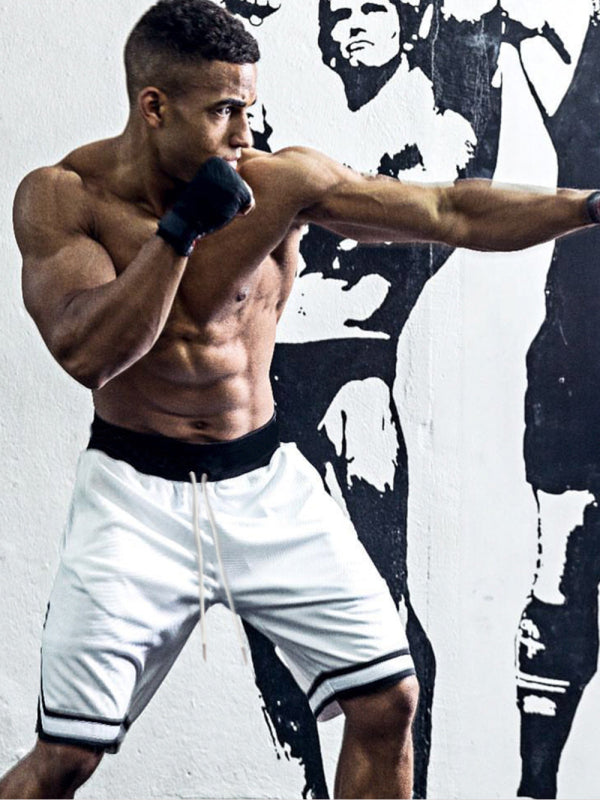 Leisure Sports Shorts Men'S Speed Outdoor Fitness Basketball Men'S Quarter Shorts.