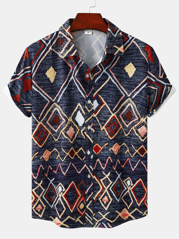 Men's Aztec Print Shirt