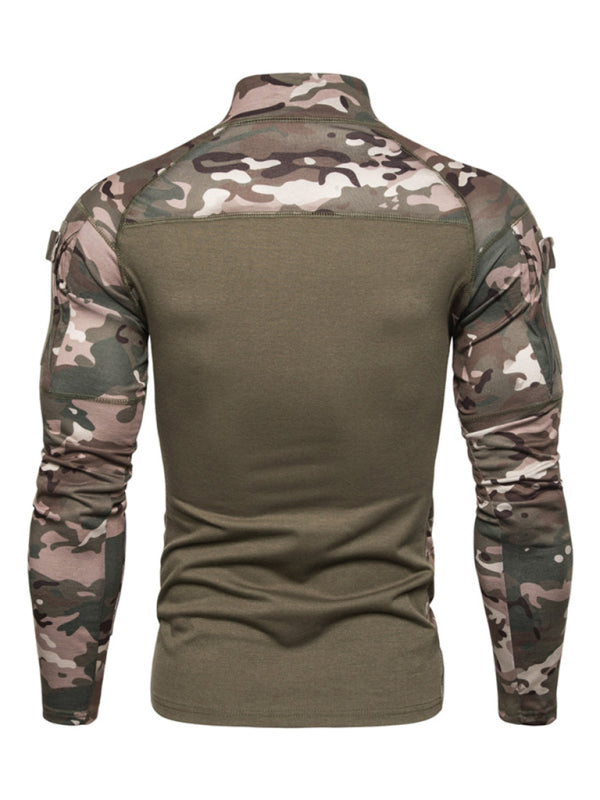Men's Fitness Camouflage T-Shirt