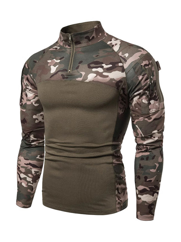 Men's Fitness Camouflage T-Shirt