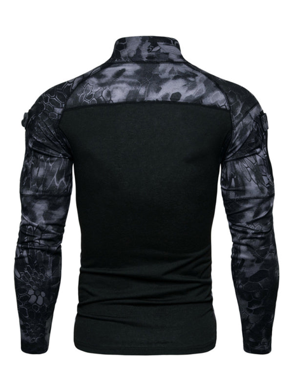 Men's Fitness Camouflage T-Shirt
