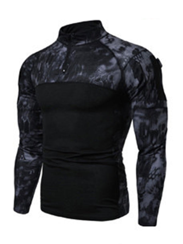 Men's Fitness Camouflage T-Shirt