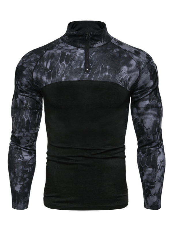 Men's Fitness Camouflage T-Shirt