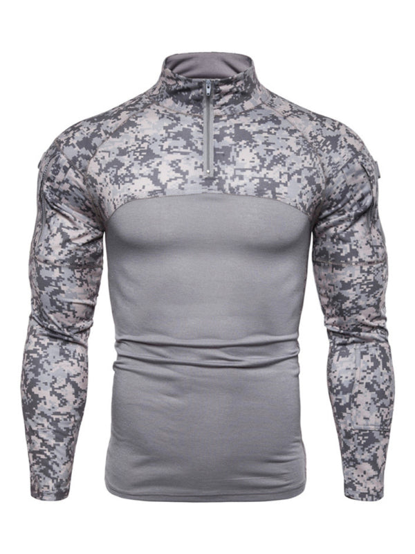 Men's Fitness Camouflage T-Shirt