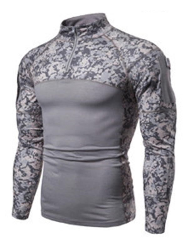 Men's Fitness Camouflage T-Shirt