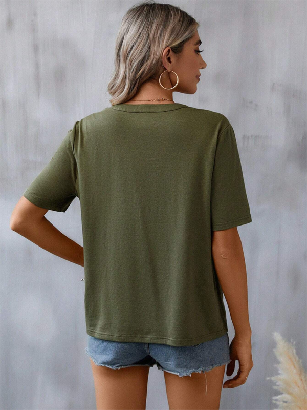 Women's fashion embroidery stitching lace top