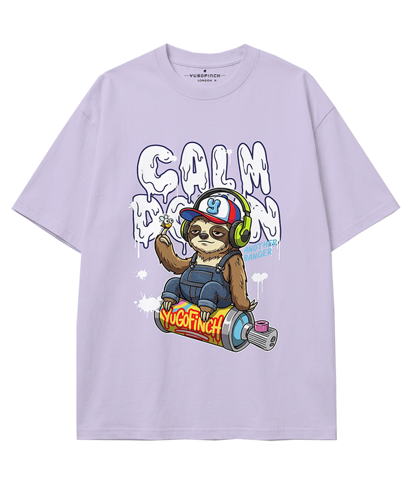 Unisex Sloth 180 GSM 100% COTTON T-Shirt - Image 4