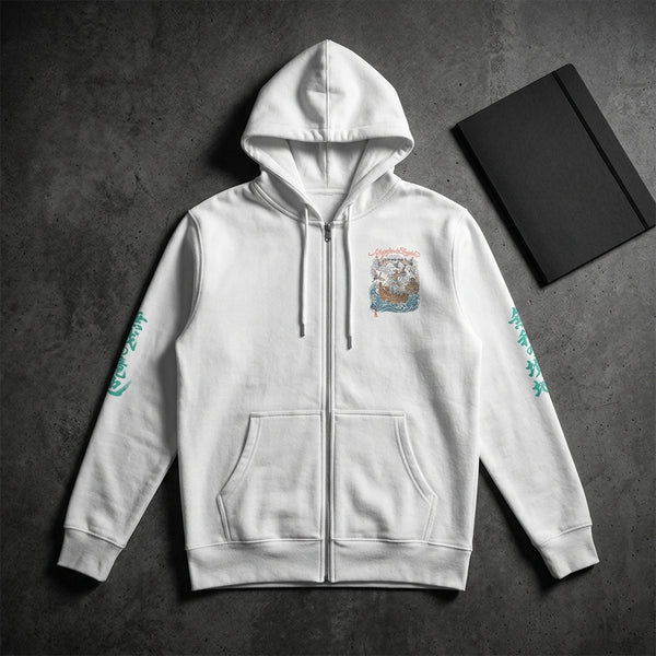Unisex Zip Hoodie - 6 SIZES - Image 4