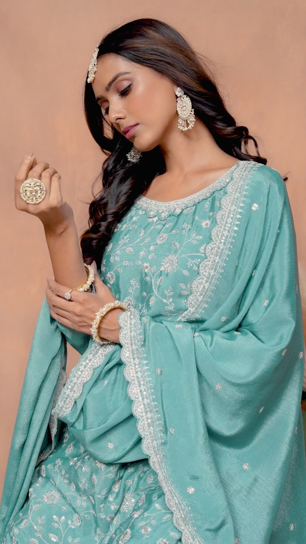 Women's Festive Sharara Suit