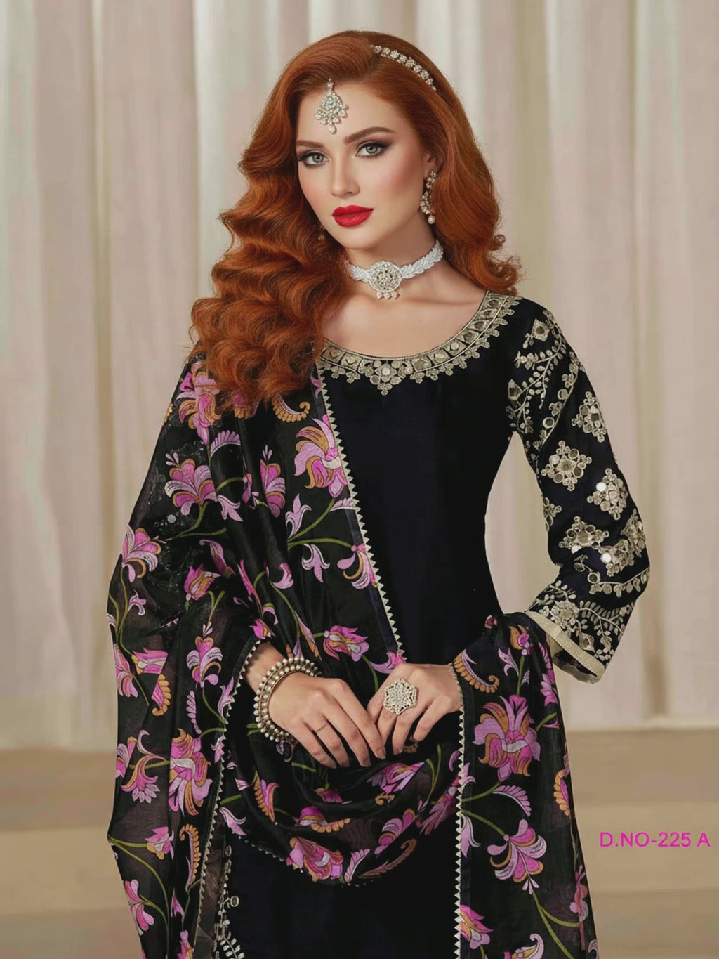 Women's Salwar Suit - Semi Stitched