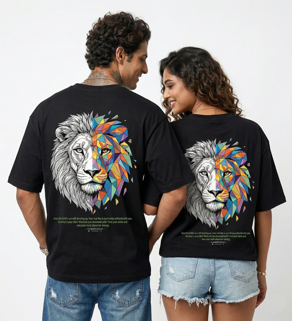 Unisex Supima Lion T-Shirt - 3 colors - 6 sizes