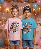 Unisex Crew Neck - 180 GSM COTTON T-Shirt - 6 months to 11 years - 12 COLORS.